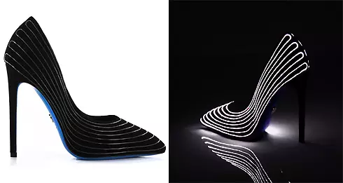 نوآوری روشن این پاییز - مجموعه ای محدود از کفش از مارک Loriblu، درخشان در تاریکی