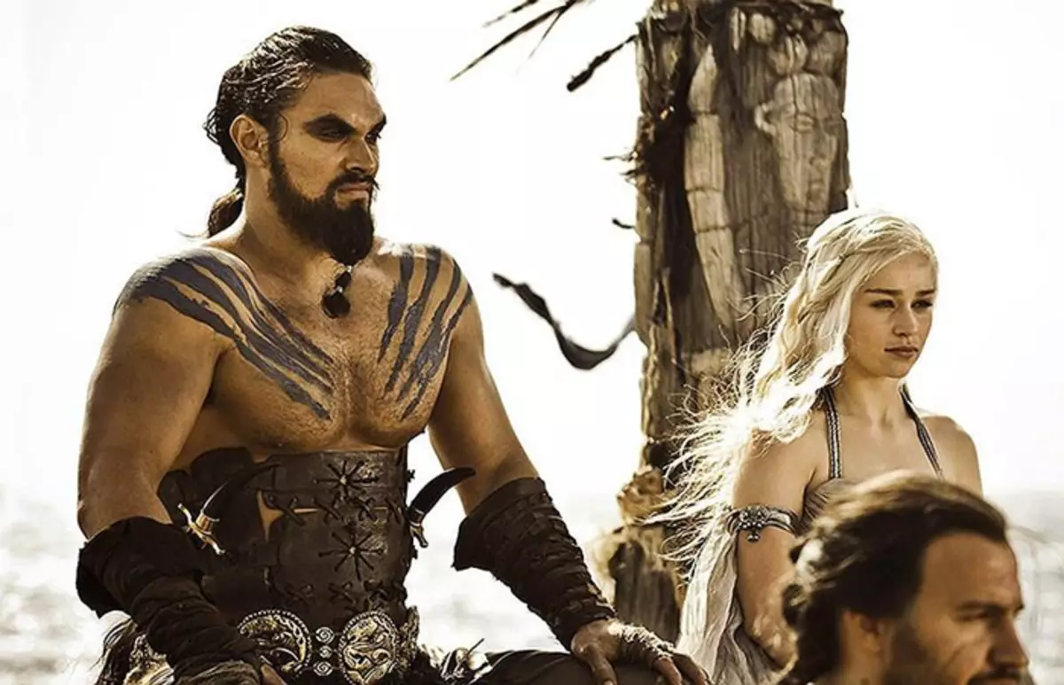 Daeneeris Targaryen a Khal Drowe
