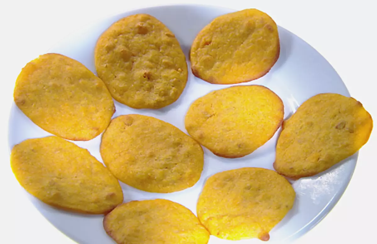 Cociñar galletas de avea de cabaza