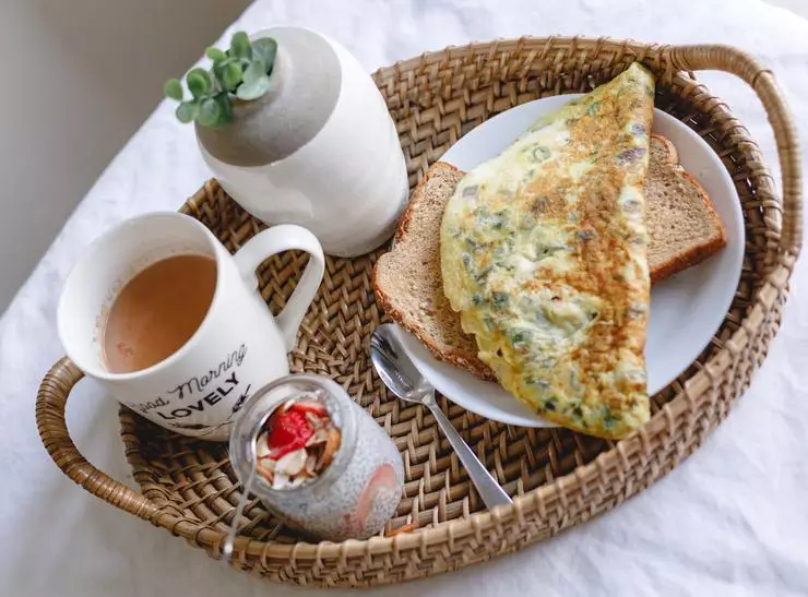 Omelet - versi sarapan sing ora ana gandhengane