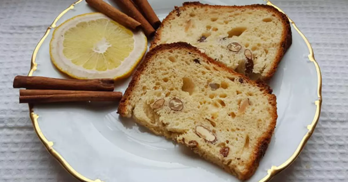 Kuchen in Brotmacher vorbereiten