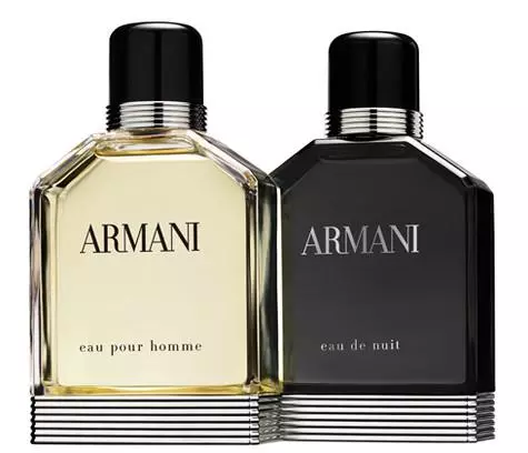Eau pour homme in eau de nuit iz Giorgio Armani. .