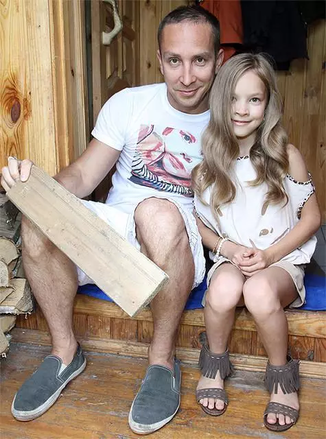 Danko with his daughter Sofia. Photo: Lilia Sharlovskaya.