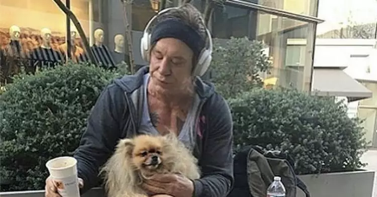 Mickey Rourke akarangarira makirasi