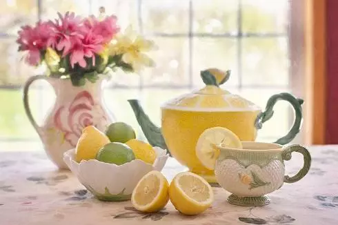 Helyezzen jobb természetes citromot