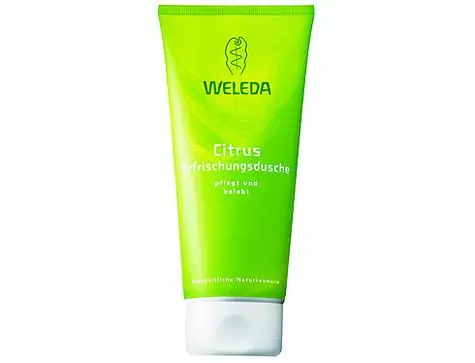 Citrus forfriskende gel for sjelen fra Weleda.