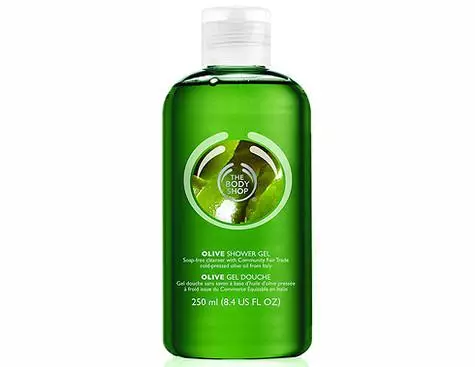 Gel de la ducha de oliva del cuerpo Shop®.