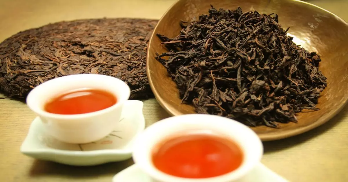 Puer Tea : 하루 종일 활력을주는 것이 사실입니까?