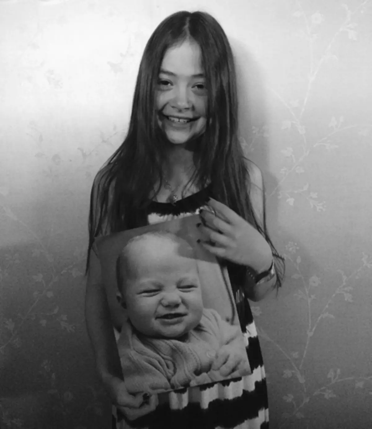 Aleksandro dukra su vaikų portretu - jei pageidaujate, galite rasti tam tikrą panašumą