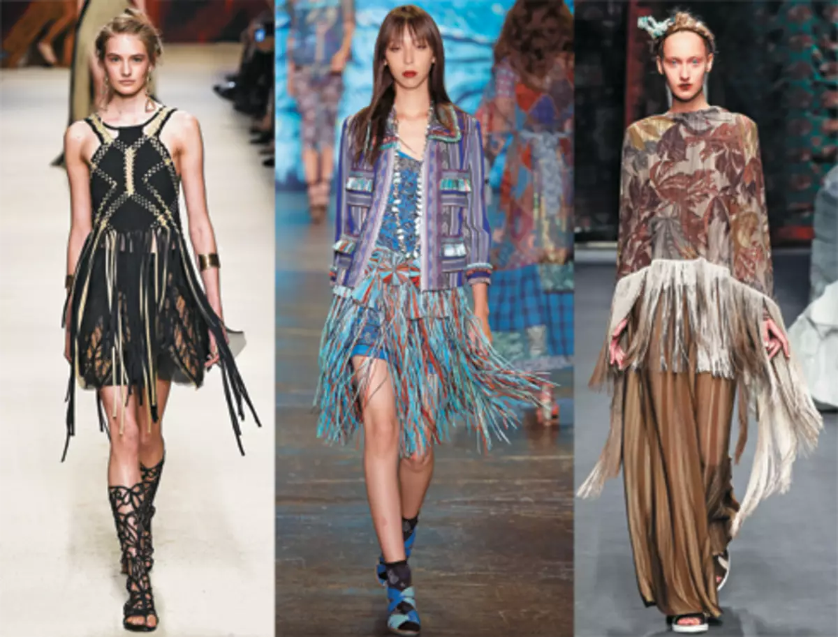 Spring Trends - 2016: Siatka, Asmetry i plisowane