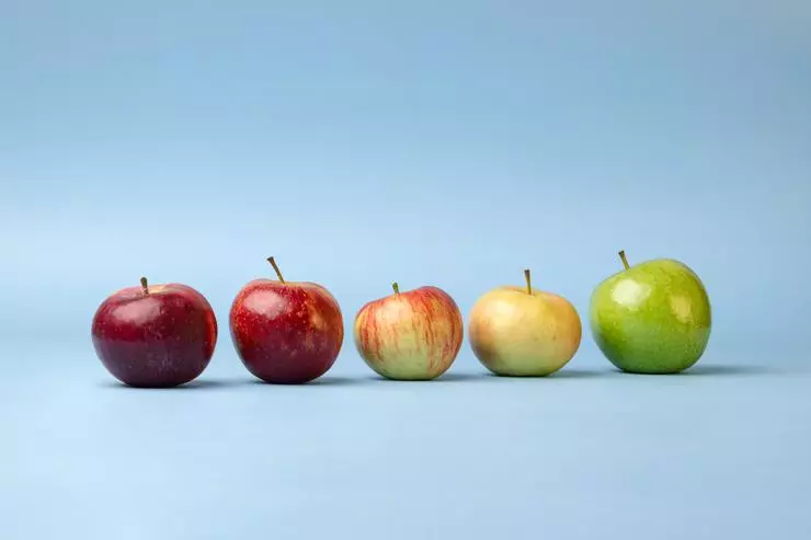 Nezahrnujte jablka všechny ovoce a zeleninu