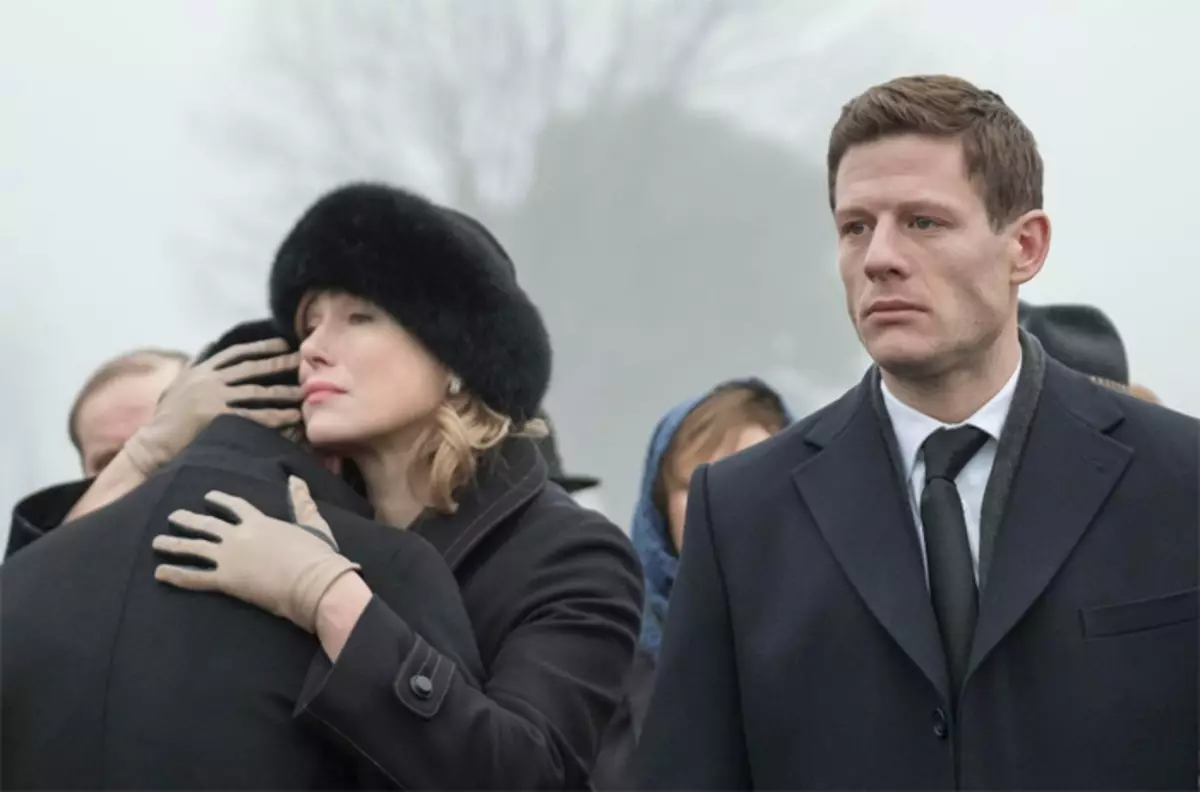 În noua serie Maria Shukshina a jucat cu James Norton