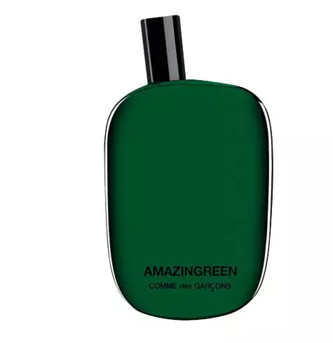 Água de perfumaria Amazingreen, comme des Garcons.