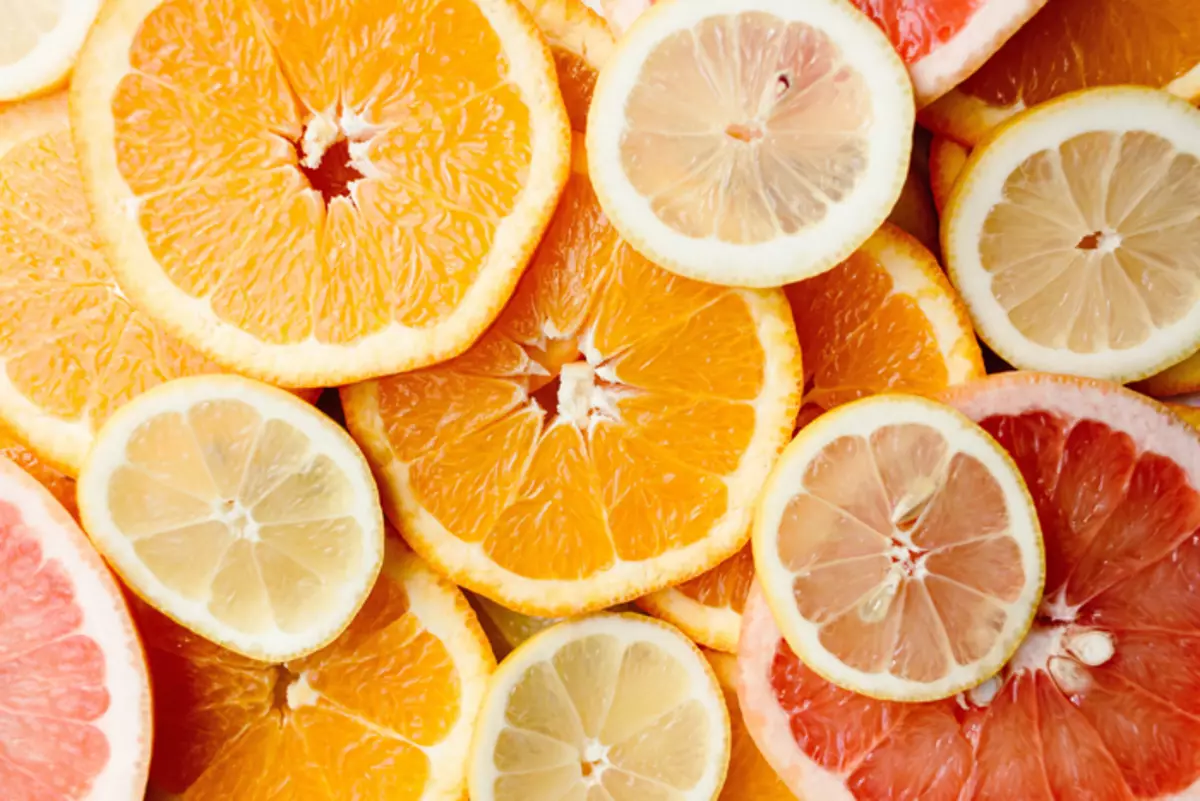 Vitamine van rijke citrus - maar niet alleen zij