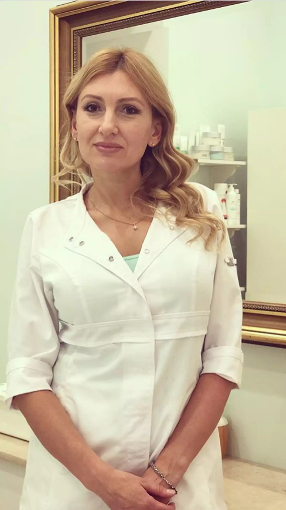 Cosmetologist Alla Yanchenko.