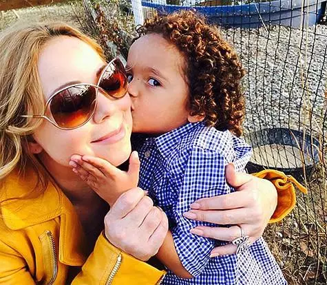 Mariah Carey mit seiner Tochter. Foto: instagram.com/mariahcarey.