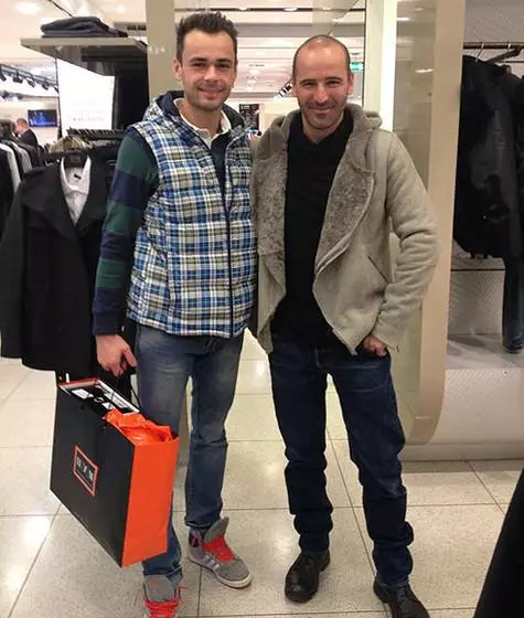 Artem Lyalin i Vadim Tallati. Foto: twitter.com.