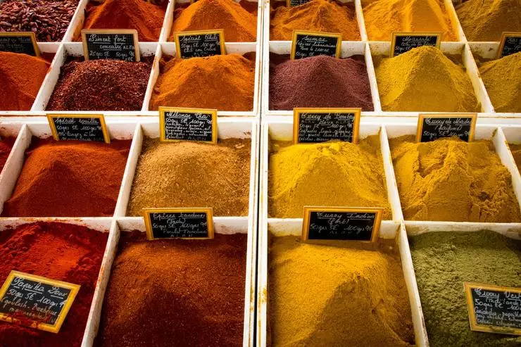 Among 7 types of paprika are sharp