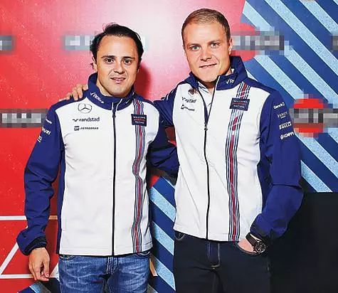Felipe Mass en Valtterter Bottas.