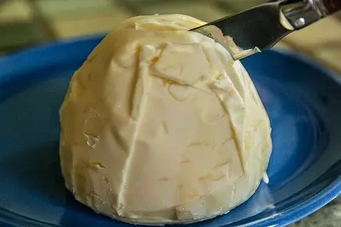From simple butter, easy to make foam