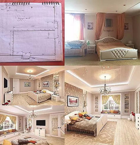 Irina Agibalova osztotta az új hálószobát. Fotó: Instagram.com/agibalova_irina.