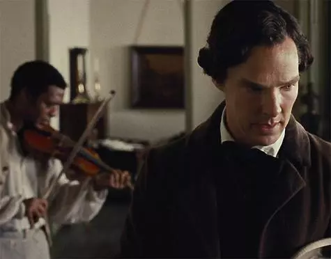 Dans la photo "12 ans d'esclavage" Benedict Cumberbatch a été joué par un propriétaire d'esclave sans cœur. Photo: Cadre du film.