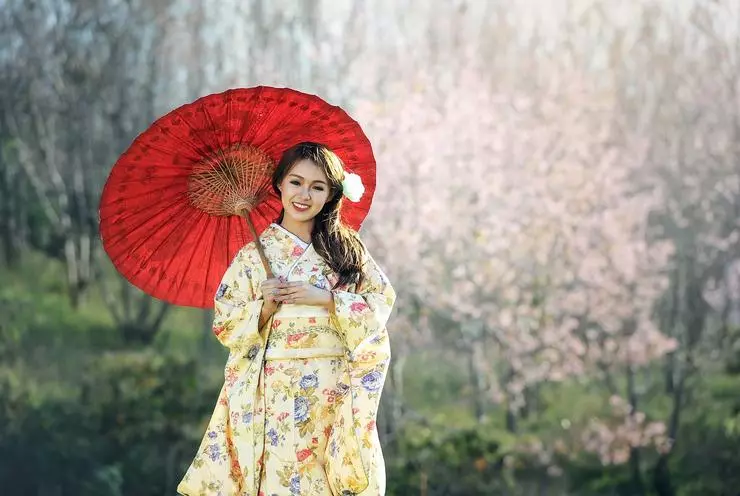 Kimono tegund dress hobs maga