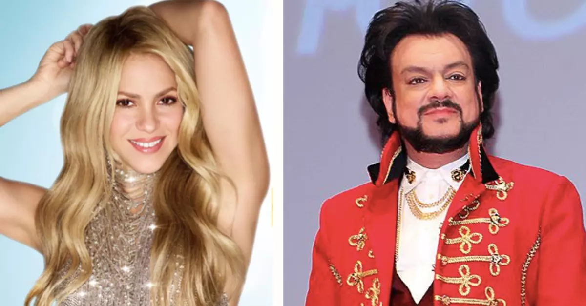 Dak irwejjaħ ta 'Shakira u Philip Kirkorov