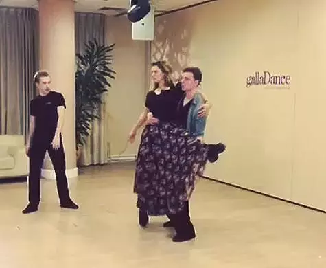A l'espectacle "Ballant amb les estrelles" Katya Zharkova i la seva parella Vitaly Surma va durar vuit setmanes. Foto: Instagram.com/katyazharkova.