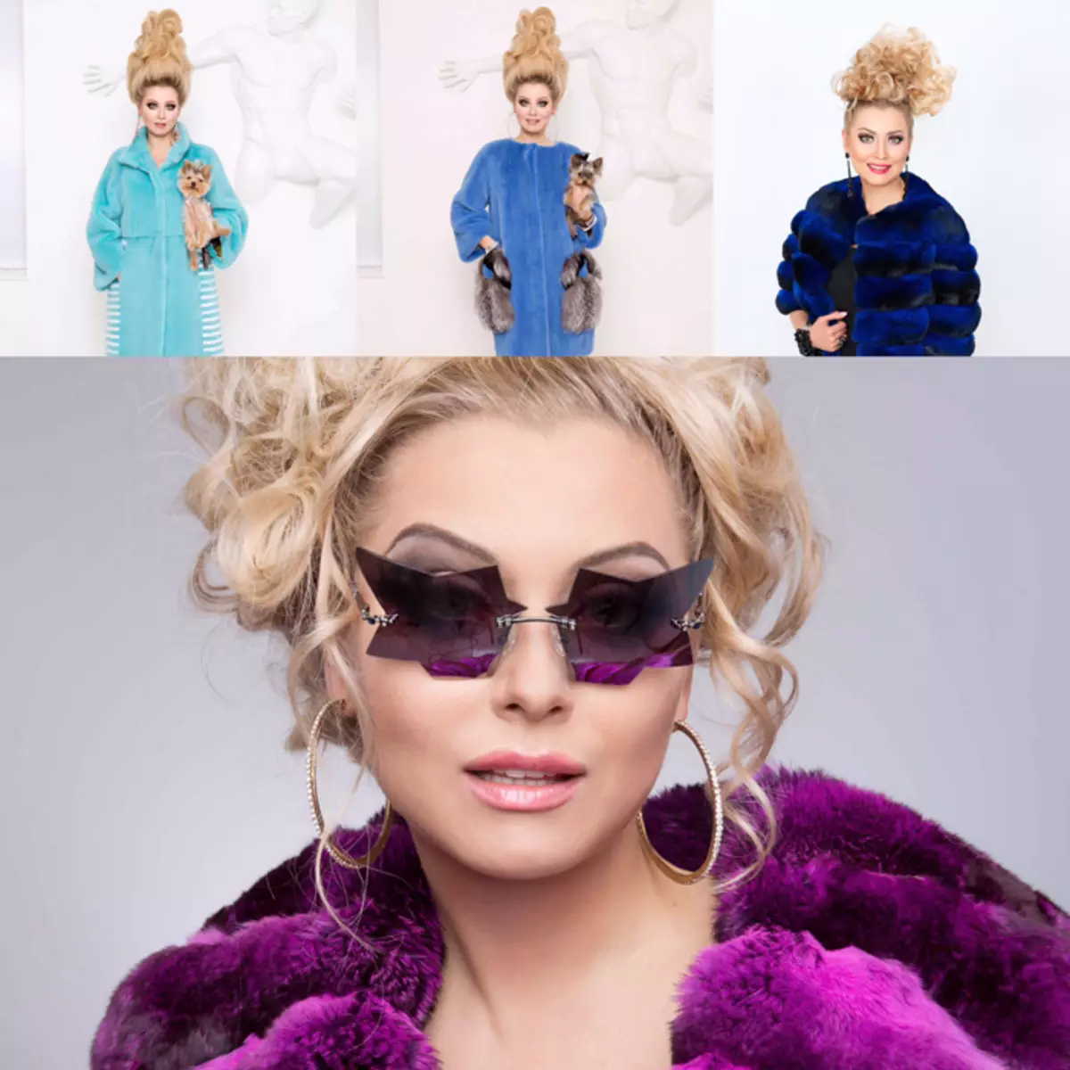 Lena Like New Fashion on Color Fur