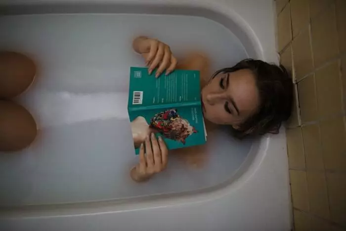 Baños de sal - una excelente manera de relajarse.