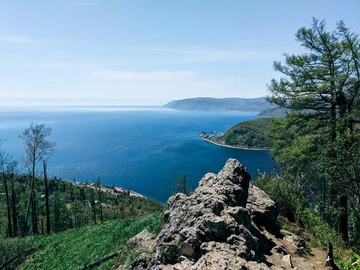 Poletje Baikal.