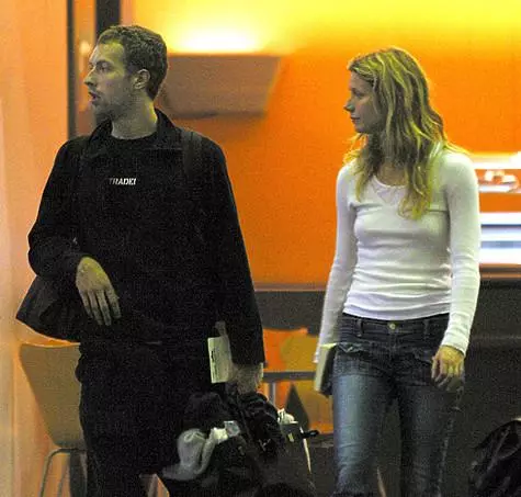 Ndoa ya nje Chris Martin na Gwyneth Paltrow walitazama kikamilifu. Picha: Rex Features / Fotodom.ru.