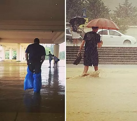 منظر کان نوڊر ريئي شايع ٿيل تصويرون: ايئرپورٽ جي اندر ۽ جڏهن ڇڏڻ دوران. فوٽو: انسٽاگرام. com.