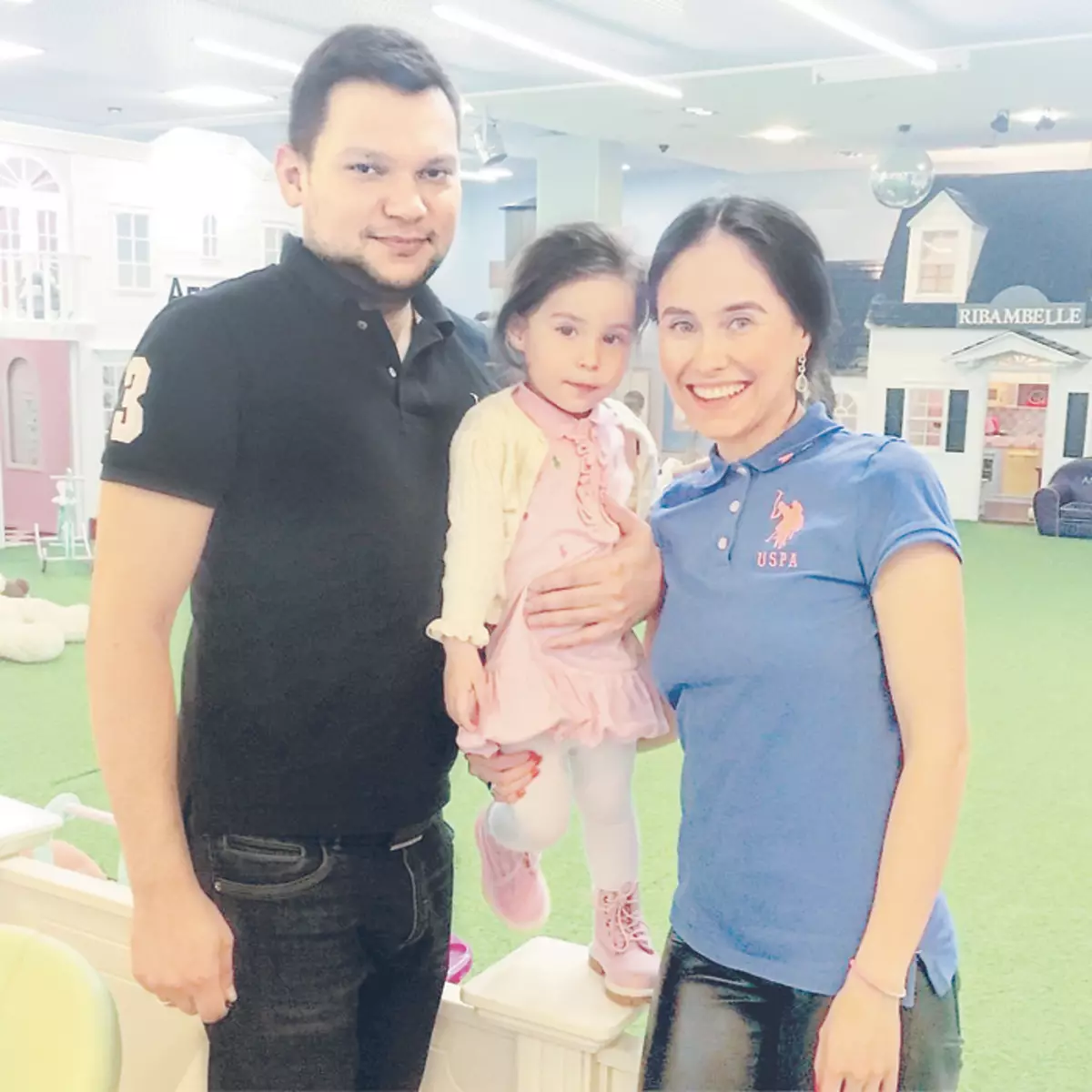Ilan Yuryev kocası Dmitry ve Diana'nın kızı ile