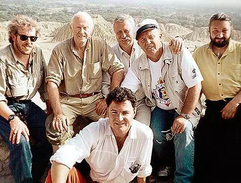 Me Andrei Makarevich, turne Heier-Dalo, Leonid Yakubovich, Yuri Senkevich dhe Stas namin në Peru. Foto: Arkivi personal Maxim Leonidov.