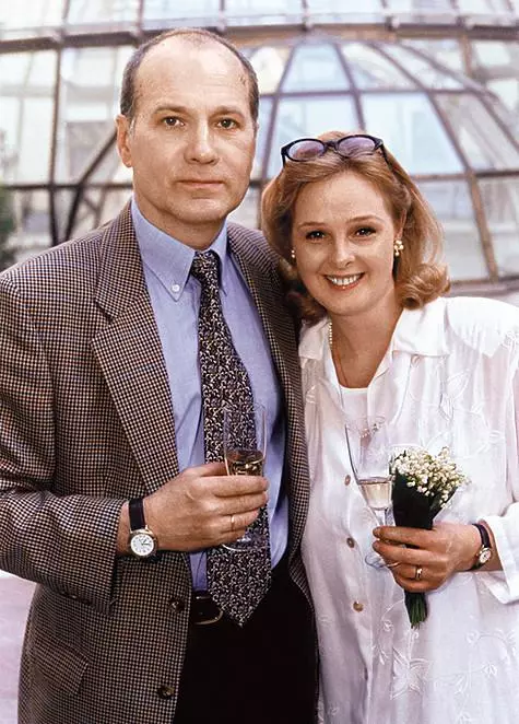 Valery avec sa femme Svetlana. Maintenant, elle aide son mari dans ses affaires professionnelles. Photo: Archive personnelle Valeria Plotnikova.