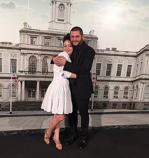 Ekaterina Spivakova cu soțul său nou mințit. Foto: Instagram.com.