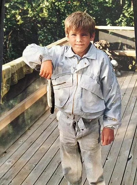 Ryan Reynolds in childhood. Photo: twitter.com/@vancityreynolds.
