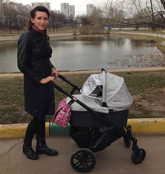 Elena Borscheva a publié la première photo avec un enfant