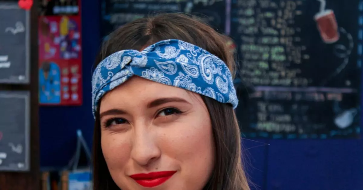 Prueba de Bandana: Aprender una nueva tendencia juvenil