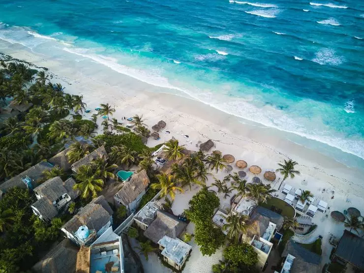 Penyayang Rekreasi Pantai bisa nimbang Mexico musim panas iki