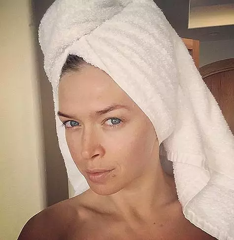 Vera Bezhnev tanpa makeup. Poto: Instagram.com.