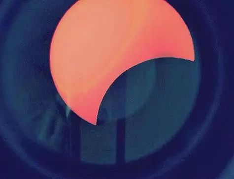 Och en sådan solförmörkelse kommer ihåg Oksana Akinshina. Foto: Instagram.com.