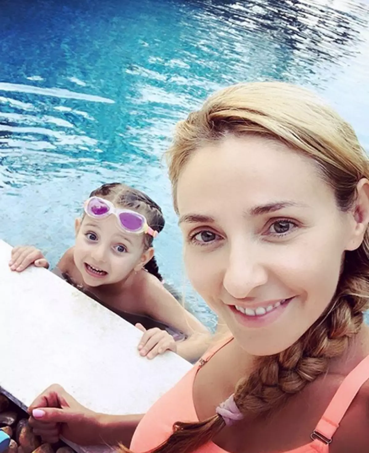 Tatiana Navka met dochter Nadi