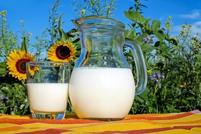 Мляко - основният източник на калций