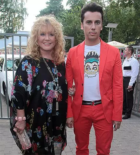 Alla Pugacheva e Maxim Galkin.