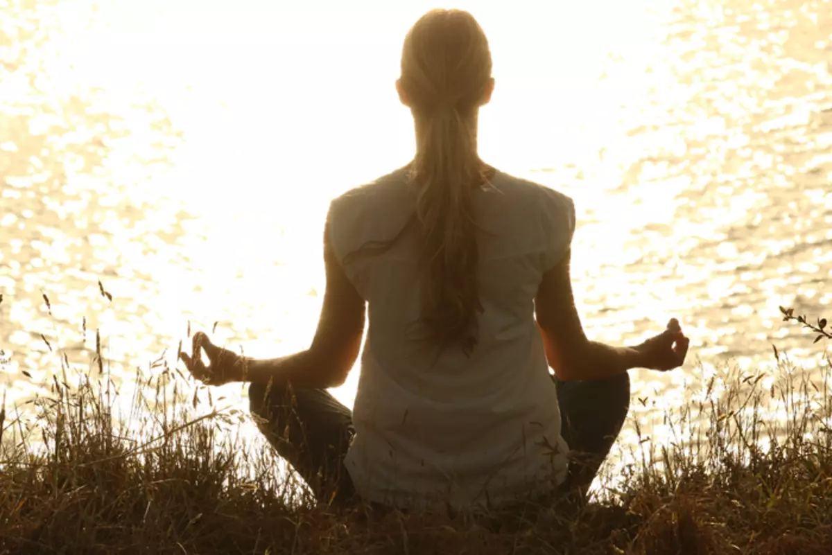 Websis recommended to do meditation in nature