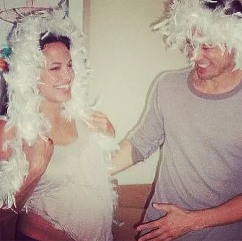 Бремената Анџелина Џоли и Бред Пит. Фото: instagram.com/angelinajoliefficial.