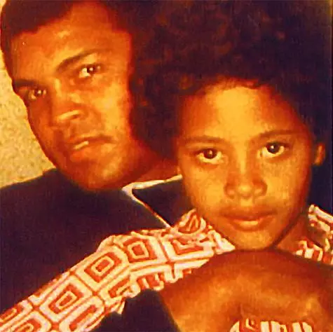 Little Duane Johnson en Mohammed Ali. Foto: Instagram.com.